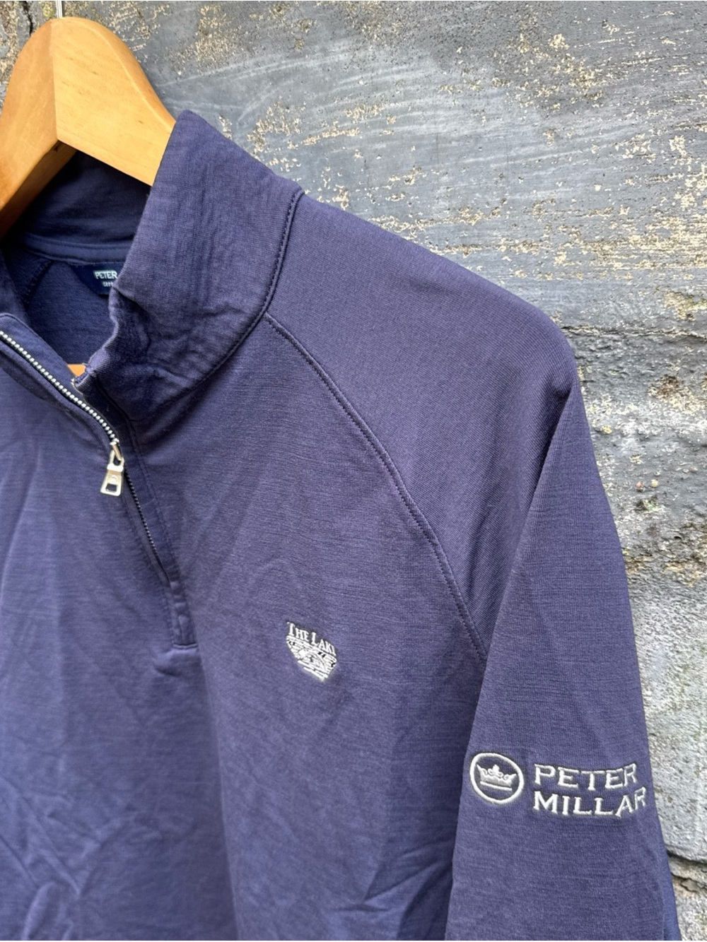 Peter Millar Crown Crafted Excursionist Flex Performance Pullover Medium Golf